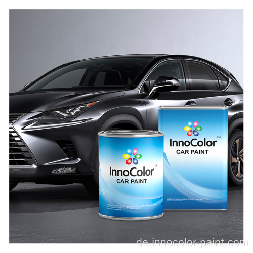 Heiße Produkte 2K Schwarze Autofarbe für automatische refinische Farbe